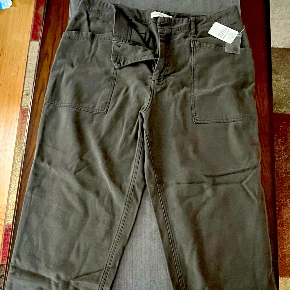 Lucky brand relaxed fit size 12 charcoal gray light utility pants